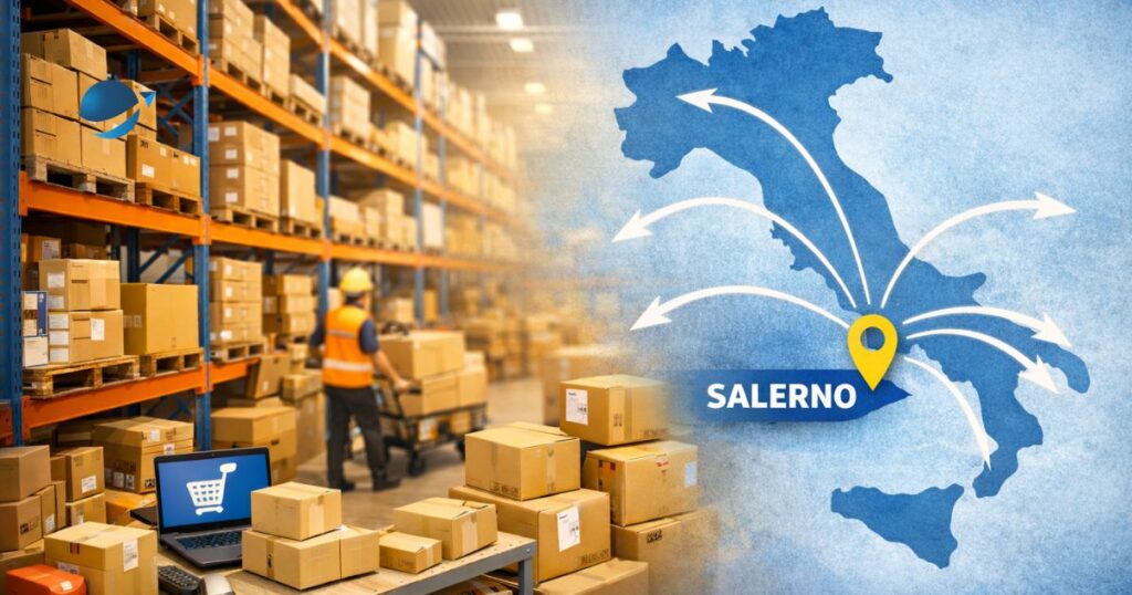 logistica e-commerce Salerno per startup e piccoli brand con servizio di micro logistica e gestione spedizioni