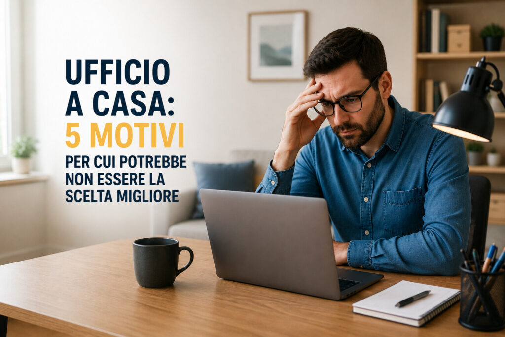 ufficio a casa e limiti del lavoro domestico professionale
