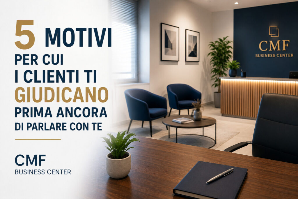 Ufficio professionale moderno che trasmette affidabilità e una positiva prima impressione ai clienti